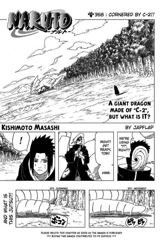 Naruto Shippuden Manga Chapter 358 - Image 01