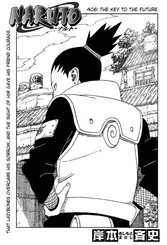 Naruto Shippuden Manga Chapter 406 - Image 01