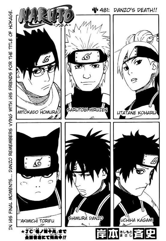 Naruto Shippuden Manga Chapter 481 - Image 01