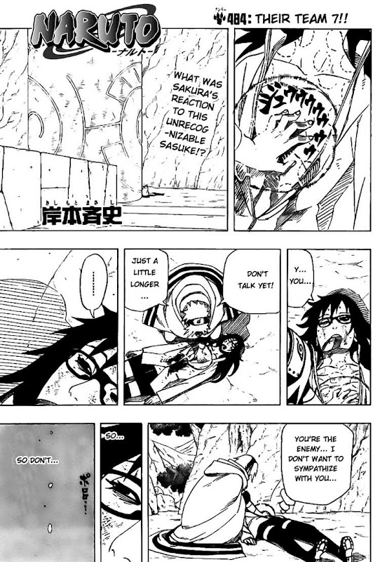 Naruto Shippuden Manga Chapter 484 - Image 01