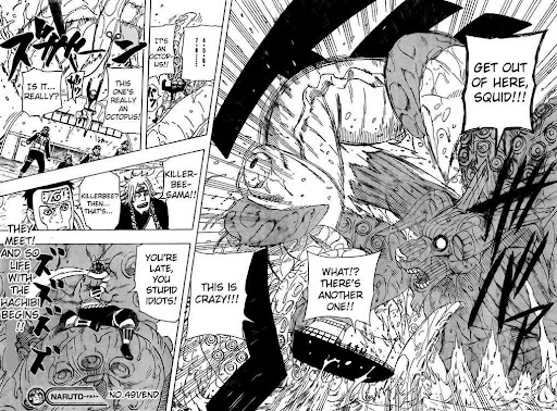 Naruto Shippuden Manga Chapter 491 - Image 16-17