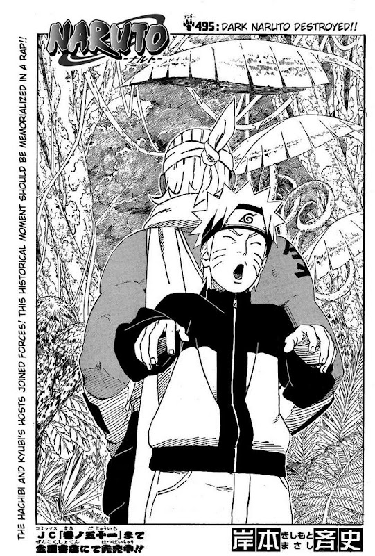 Naruto Shippuden Manga Chapter 495 - Image 01