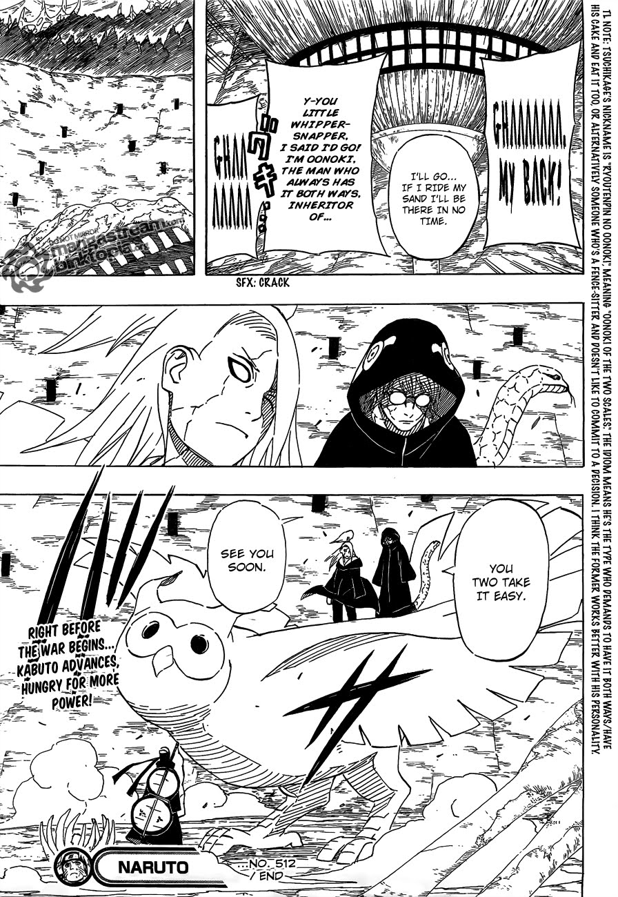 Naruto Shippuden Manga Chapter 512 - Image 17