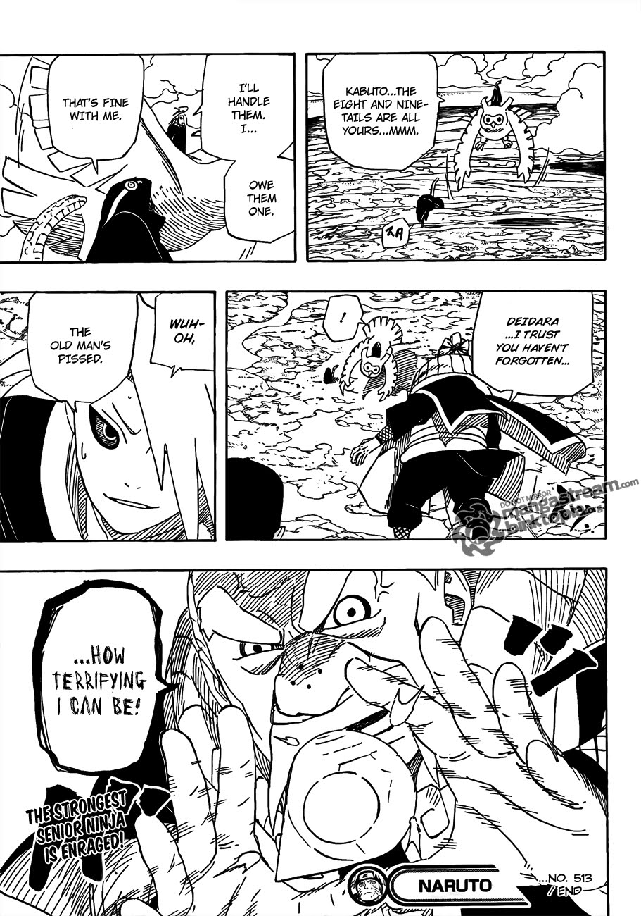 Naruto Shippuden Manga Chapter 513 - Image 17