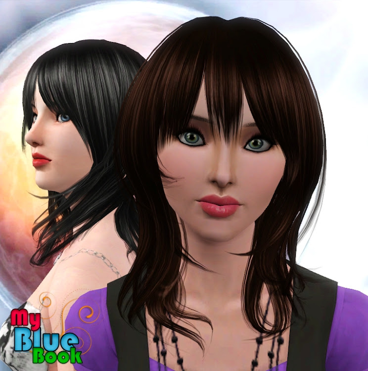 The Sims 3: женские прически.  - Страница 9 3