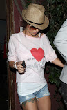 Cheryl Cole - My Heart in Beverly Hills baggy longsleeve tee