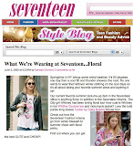 Seventeen.com June 3rd, 2009 - Whitney Port in Roses