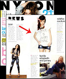 NYLON Magazine August 2010-- 