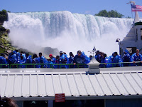 Getting ready for the Maid of the Mist.