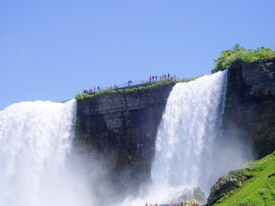 sweet shot of America's falls.