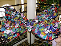 Butterfly Scultpture Made of Beads