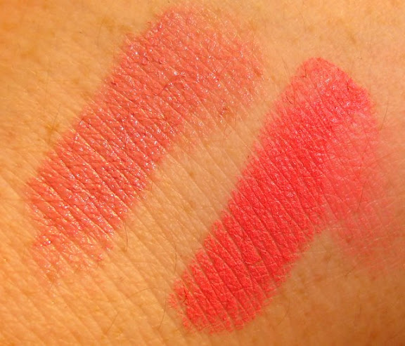 Paint Stick Process Magenta and Maybelline ColorSensational Lipcolor, Make Me Pink