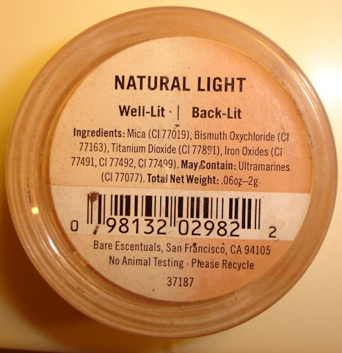 Bare Escentuals Natural Light Powder