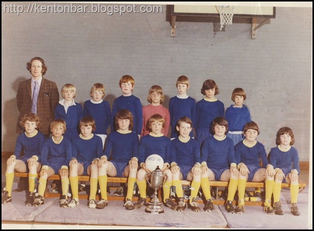 Kenton Bar Football Team 1973