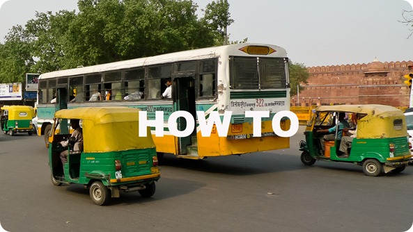 (How-To) Auto Rickshaw Tuk Tuk in Old Delhi (India)-1070277