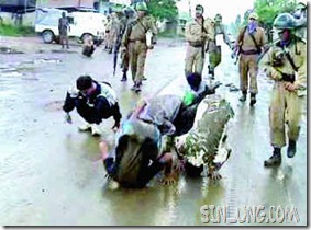 Frog jumping on road in Manipur- Thats AFSPA