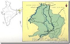 north cachar hills-map