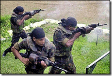Tripura State Rifles' commandos