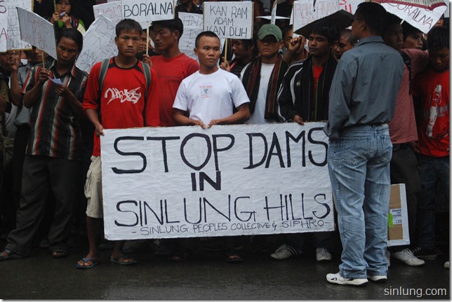 SHDC Mizoram Anti Dam Protest