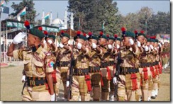 Naga troopers of the Indian Reserve Battalion