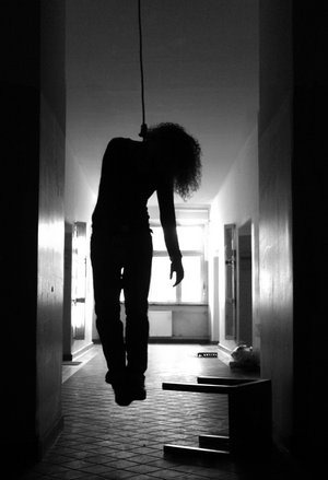 suicides by hanging. Most of the suicides were
