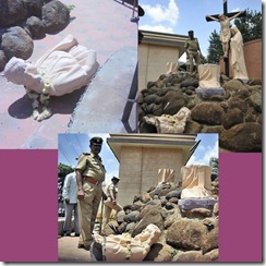Bangalore church attack_desecration of statues