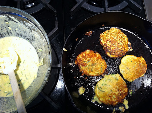  kid friendly: zucchini fritters