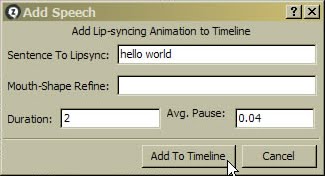 Speech Dialogue