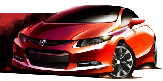Honda vai mostrar conceito do Novo Civic em Detroit