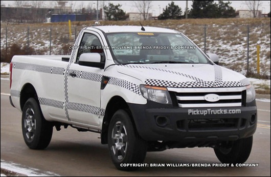 Flagra: Futura Ford Ranger cabine simples Flagra: Futura Ford Ranger cabine simples