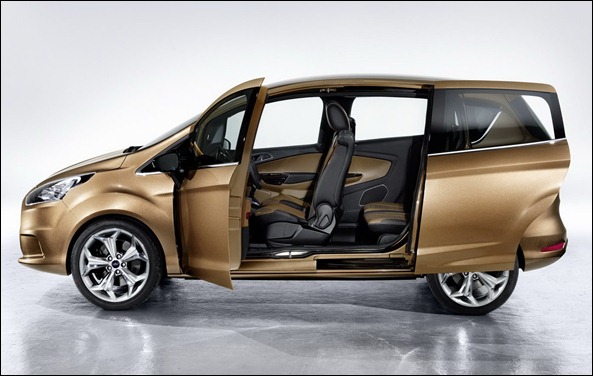 Ford revela a nova minivan B-Max