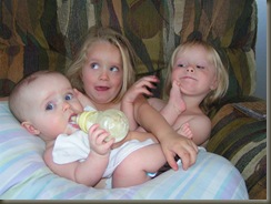 12.6.08 Chloe, Brynn and Alise