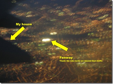 I can see my house from here