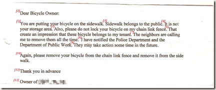 bike message 1