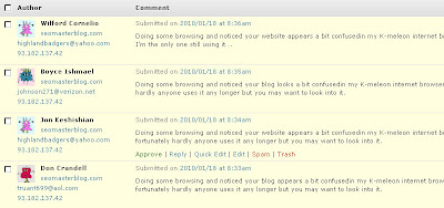 Comment Spam