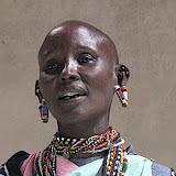 Maasai woman