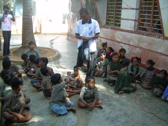 Books distribution to children