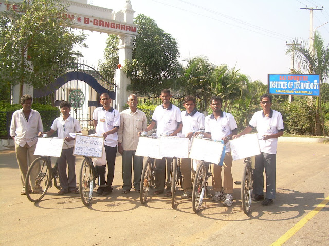 Cycling in Ganagaram