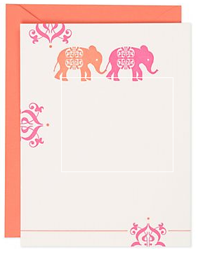 [best hostess gift stationary pink orange elephants paper source[3].png]