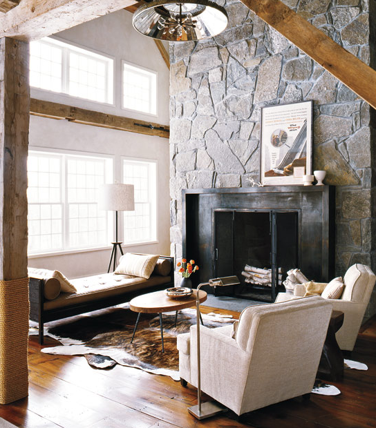 [chic modern cabin stone fireplace[3].png]