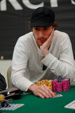 Oliver Rowe is the Day 1 chip leader.