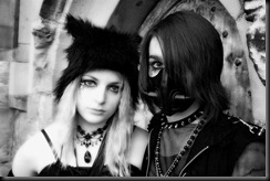 goth couple