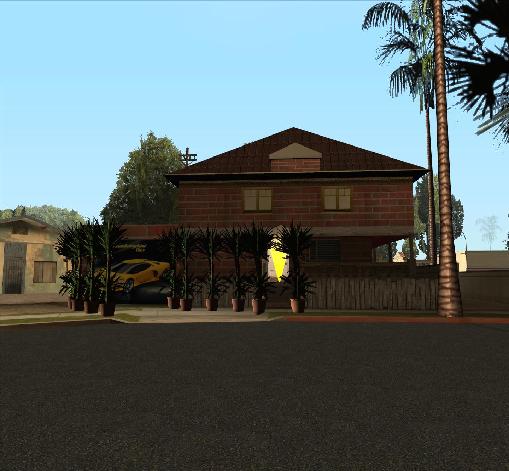 New Grove and CJ house made by Lisiandro