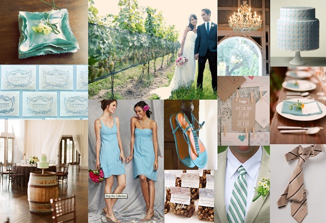Reader Request Inspiration Board: Something Blue