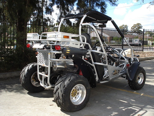  ORANGE BLUE or BLACK Reserve a Hammerhead Twister Dune Buggy 