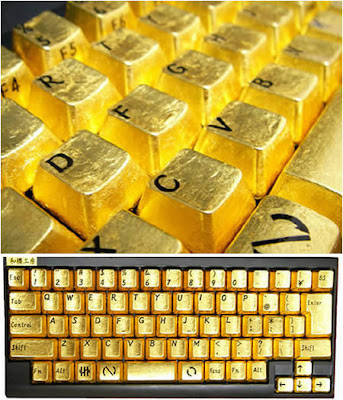 镀金键盘