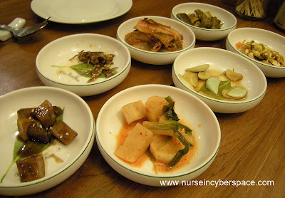 Sigol Bap Sang Korean Restaurant Banchan: Stimulates the already healthy appetite...