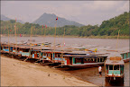 Luang Prabang - přístaviště