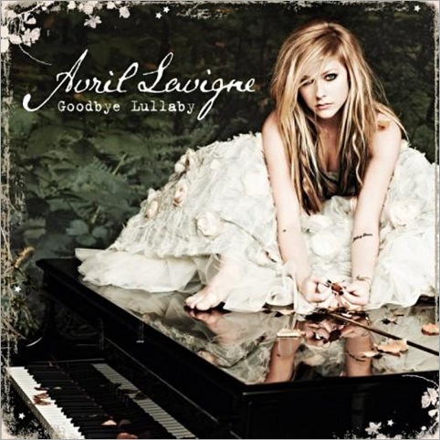 Avril Lavigne Raccoon. Pop/rocker Avril Lavigne is