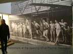 La Piscine's first swimmers